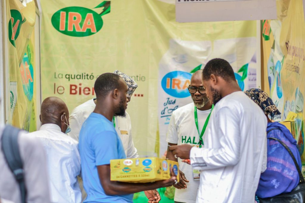Halal Expo Afrique de l’Ouest 2026 — Stand IRA, jus de fruits certifiés halal